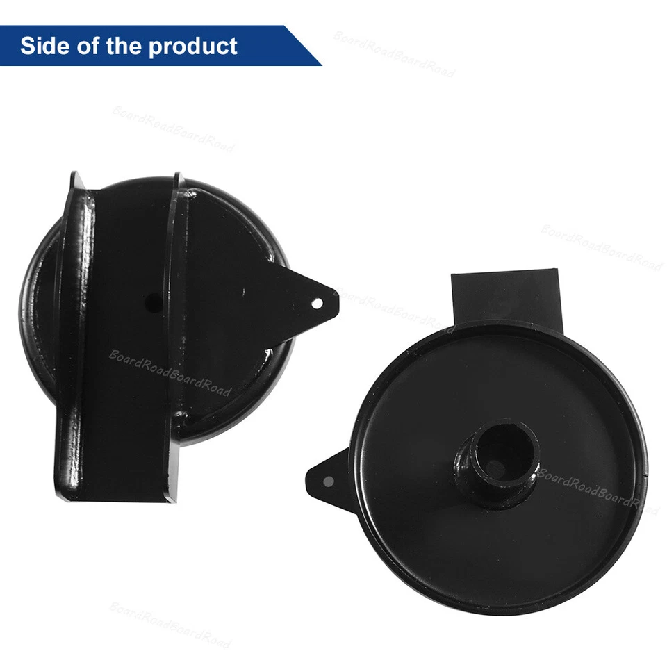 Par de retenedores de percha TJ para muelle helicoidal superior trasero apto para Wrangler 1997-06 Foto 2 de 4