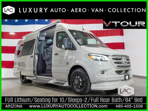 2025 OGV Luxury Coach V-TOUR RWD Lithium Coach 10-Pass/Sleeps-2 Rear Full Bath