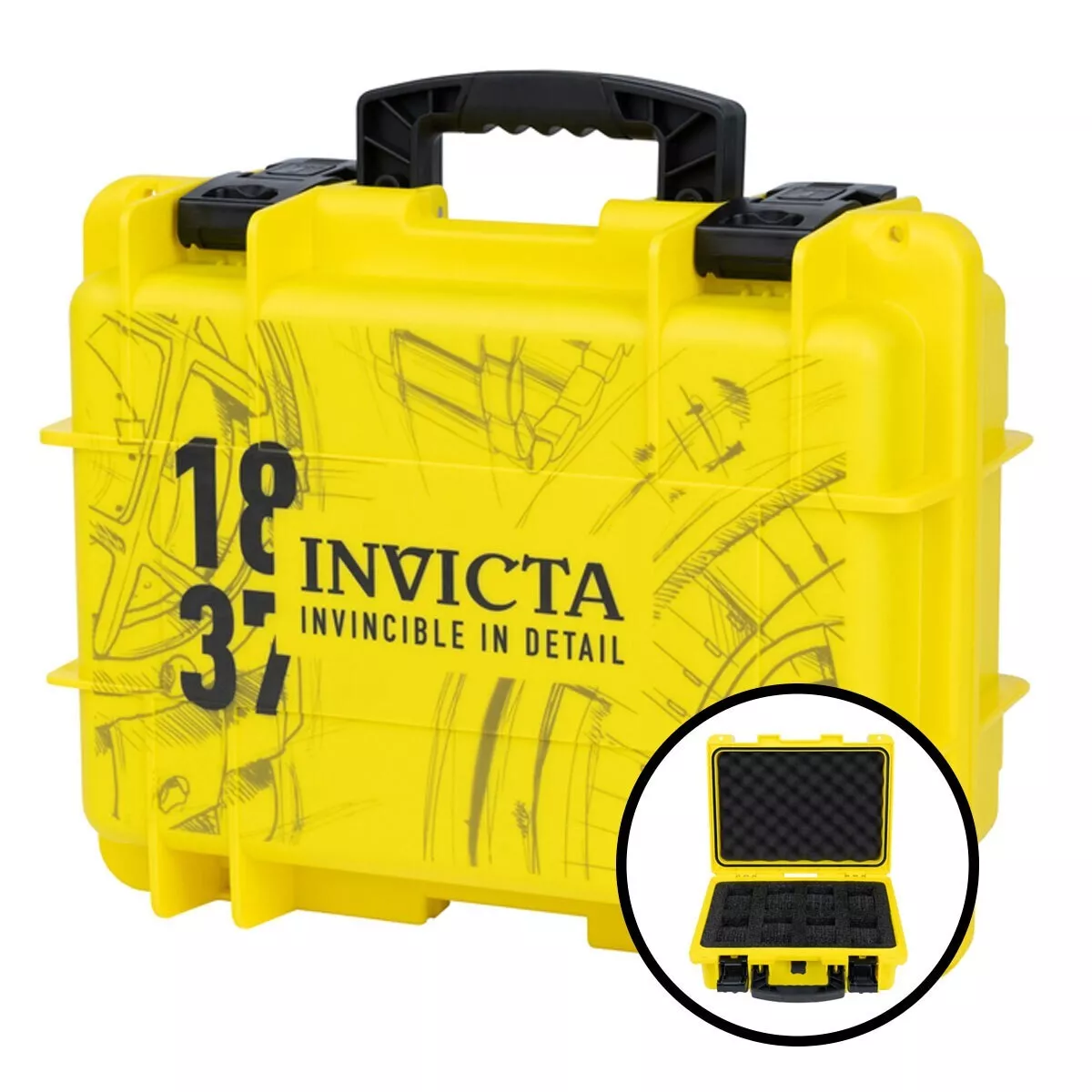 Invicta watch suitcase cheap