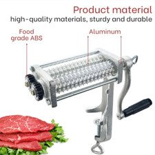 Fleischzartmacher Manuelle Edelstahl Fleischklopfer Küche Steaker Fleischklopfer