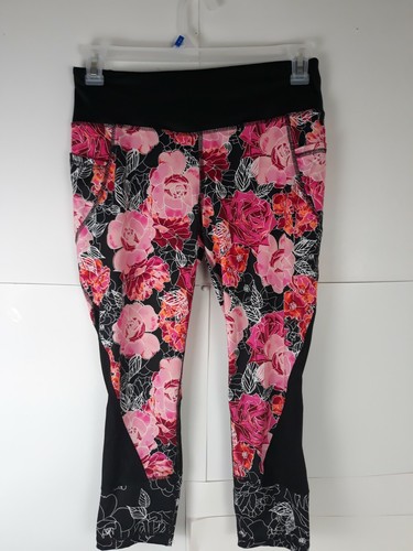 Legging Pants Floral Print Womens Size 