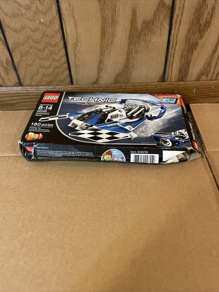 LEGO 42045 Technic Hydroplane Racer NEW SEALED damaged box - Изображение 3 из 3