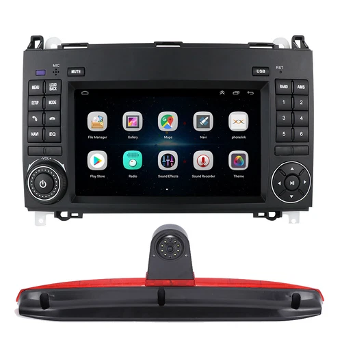 Navigation 7"Autoradio GPS+Rückfahrkamera Für Mercedes Benz Vito W639 W447 RCA - Bild 1 von 14
