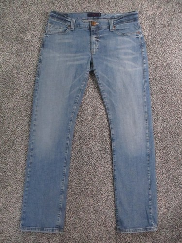 Levis 504 Tilted Jeans Womens 11L Blue Denim Straight Mid Rise Medium Wash 33x32 - Picture 2 of 16