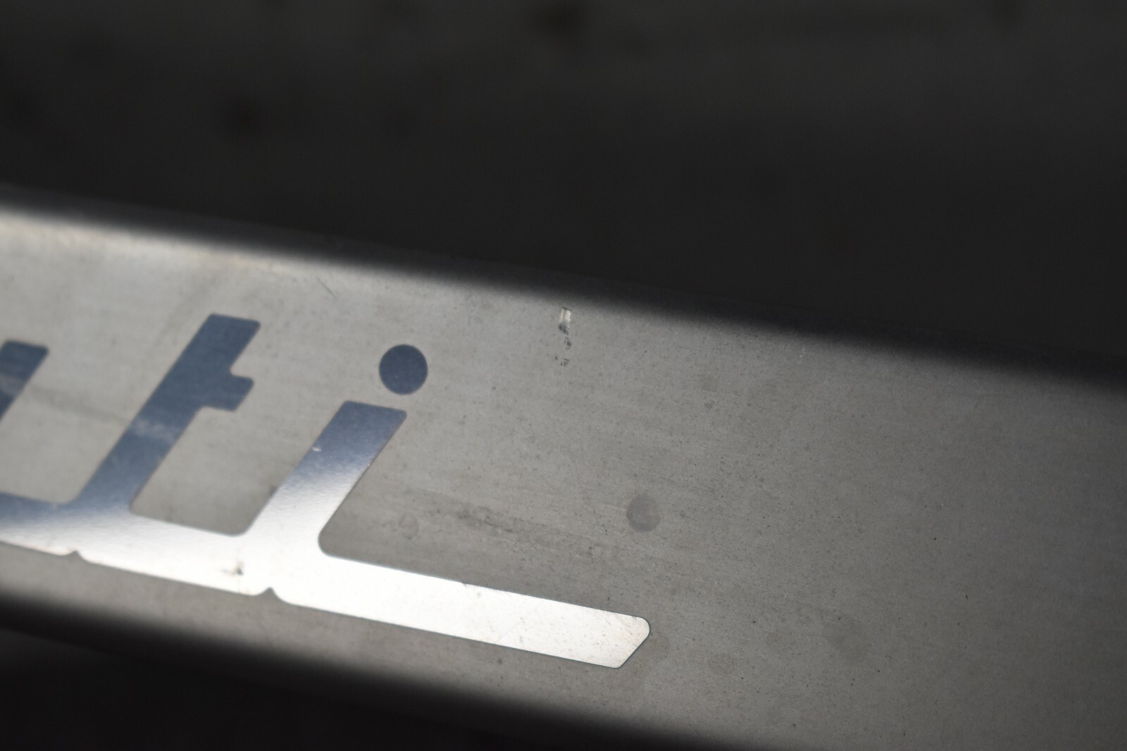 MASERATI SILL METAL TRIM FACTORY OEM