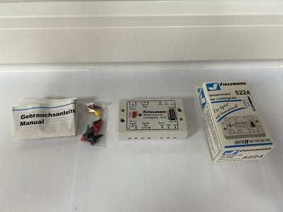 Viessmann H0 5224 Steuermodul für Lichtsignale / Analog / Digital  / OVP
