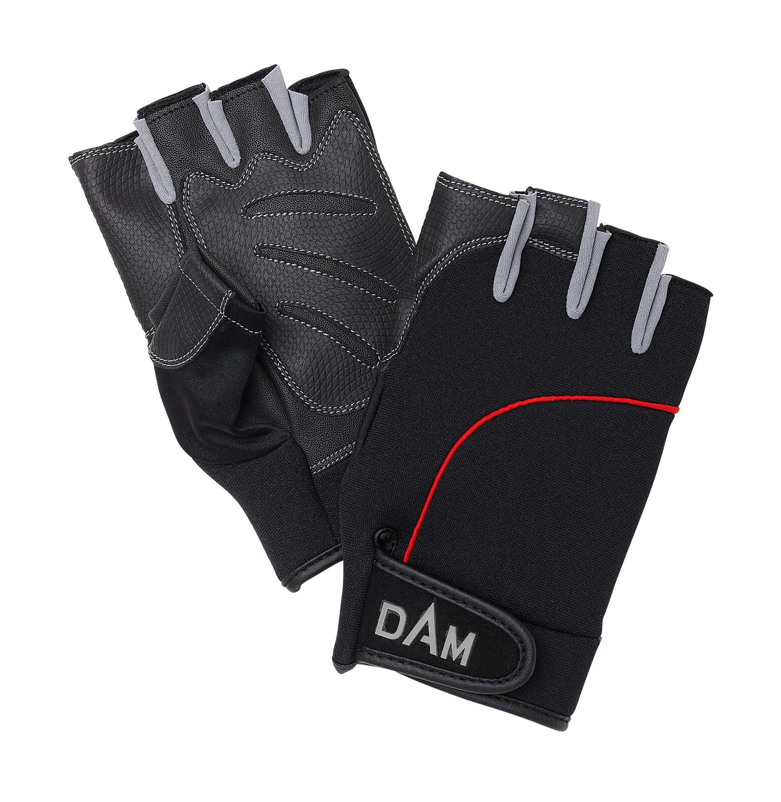 DAM Neo Tec Half Finger Glove M L XL Neoprene Fishing Glove