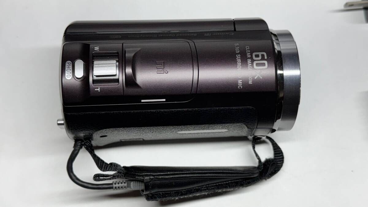 SONY HDR-PJ540 Handycam Bordeaux Brown Optical zoom 30x touch