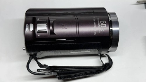 SONY HDR-PJ540 Handycam Burdeos Marrón Zoom Óptico 30x Panel Táctil con Estuche - Imagen 2 de 10