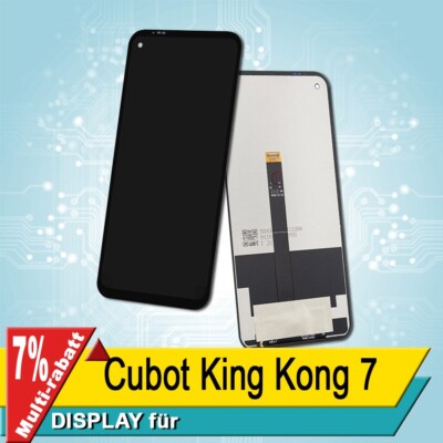 Display Für Cubot King Kong 7 Bildschirm Lcd Schwarz