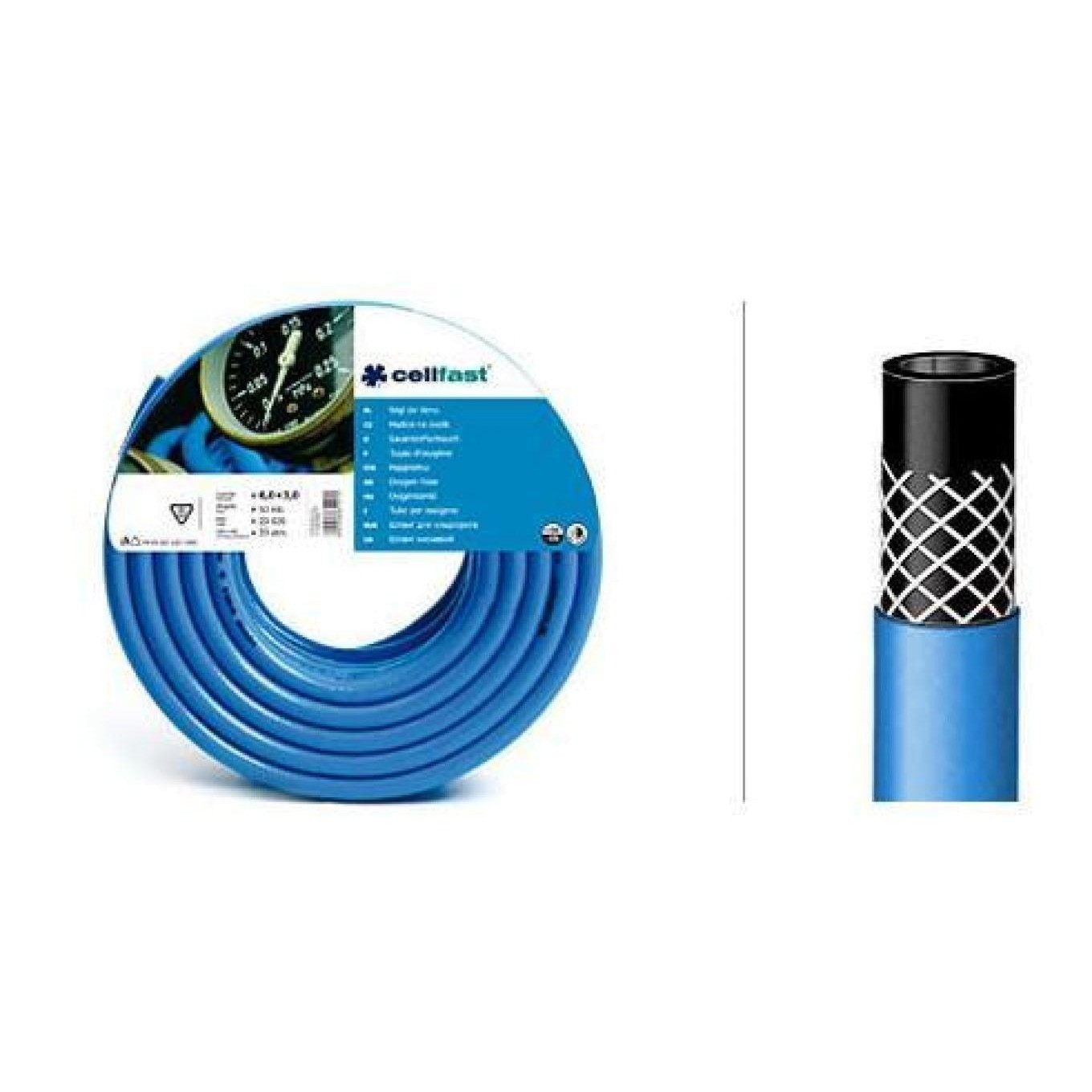 Cellfast Hochwertige Druckbeständige Sauerstoffschweißrohre 50M 6,0X3,0Mm - Bild 2
