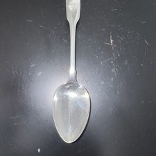 Antique Georgian Desert Spoon  35.8 GRAMS  18 CM LONG
