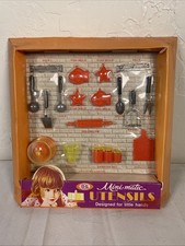 Vintage Ideal Mini-Matic Utensils Assessory Set NOS NEW OLD STOCK NIB NEW IN BOX
