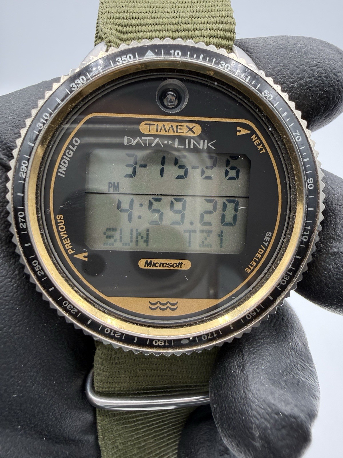 Vintage Timex Microsoft Data Link 150 Digital Wat… - image 7