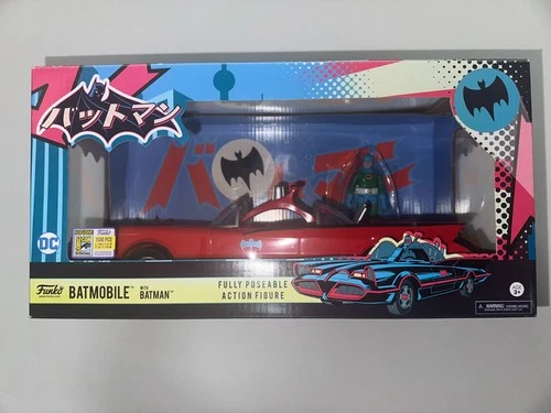 SDCC 2017 Summer Convention Funko Batman Batman's Batmobile Red Limited LE1500