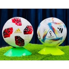 Adidas Telstar 18  Al Rihla Pro FIFA Match Balls Size 5 2 Pack 