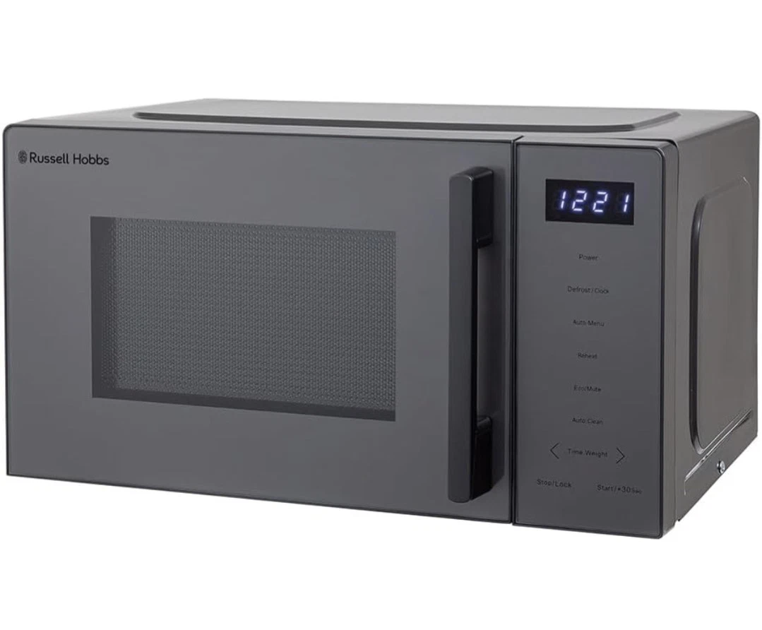 Russell Hobbs Touch Contol Digital Microwave 20L 800W in Dark Grey w/ 5 Power Lv