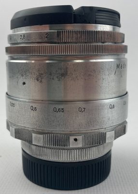 Helios 44 58mm f2 KMZ 13 blades CLA 44-2 Lens Silver DSLR M42