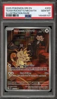 Pokemon Team Rocket's Meowth Destined Rivals Illustration Rare #203 PSA 10