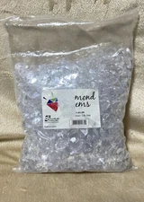 Clear Acrylic Diamond Vase Fillers 2 Pounds - 500 pcs 3/4” Crystal Table Scatter