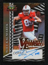2024 Leaf Eclectic Valiant Effort Zebra Prismatic 2/4 Will Kacmarek #VE-WK1 Auto
