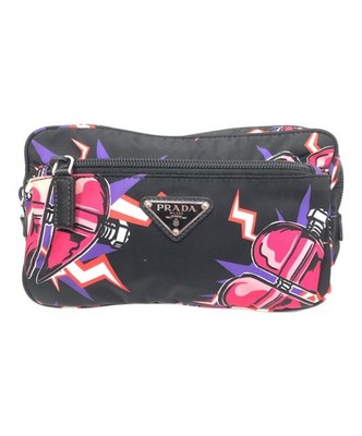 Prada x Universal Studios Frankenstein Nylon Gürteltasche 2VL977 Auth