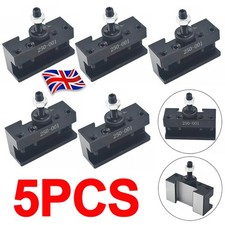 5PCS Turning & Facing Holders Quick Change CNC Lathes Tool Post Holder 250-001