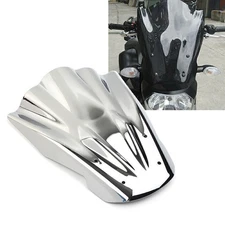 Silver Front Windshield Windscreen Faring ABS Fit Yamaha MT 07 14-17 15 16