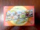 Choose your Location Vintage Linen Postcards and Foldouts