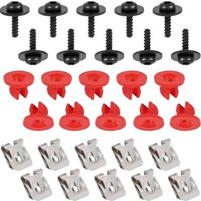 T30 Engine Splash Shield Guard Kit 30PCS Screws Bolts Nuts Clips