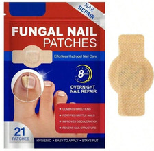 21 Pcs Fungal Nail Patches - Extra Strength Toenail Fungus Treatment Overnight