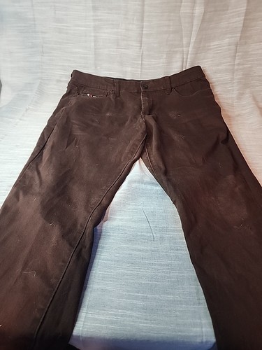 G Fried Denim 36x30 Slim Stretch Jeans Burgundy Pants Skinny Men's - Picture 2 of 5