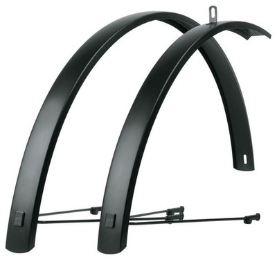 SKS Schutzbleche Edge AL 46, 28'' Alu, VR+HR-Set, schwarz