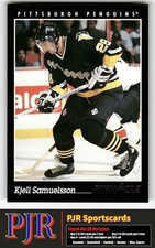 Kjell Samuelsson 1993-94 Pinnacle #293 Pittsburgh Penguins