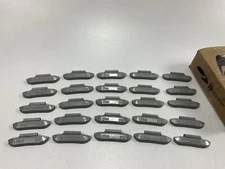 Plombco REGS-1-25 REGS 1.25 Oz (35 Gram) Wheel Weights (1-1/4 Oz) - 25 / Pack