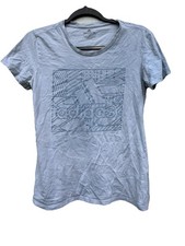 Adidas Amplifier Tee Kids Graffic T Shirt Whites Logo Short Sleeves