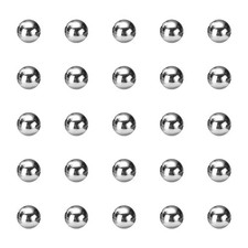 120pcs Precision Balls 1/8" Diameter G25 Solid Chrome Steel Bearing Balls