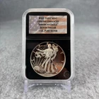 2013-W American Silver Eagle Dollar Genuine Enhanced Proof PCS Stamps & Coins