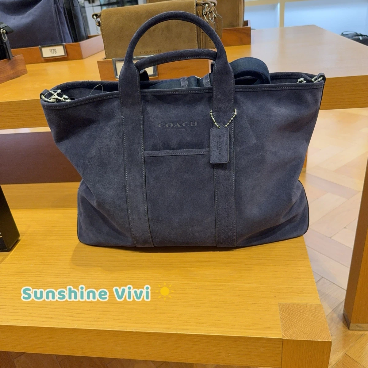 25+ Coach Tote Blue Bags for Men for sale | Updated Oct 2026