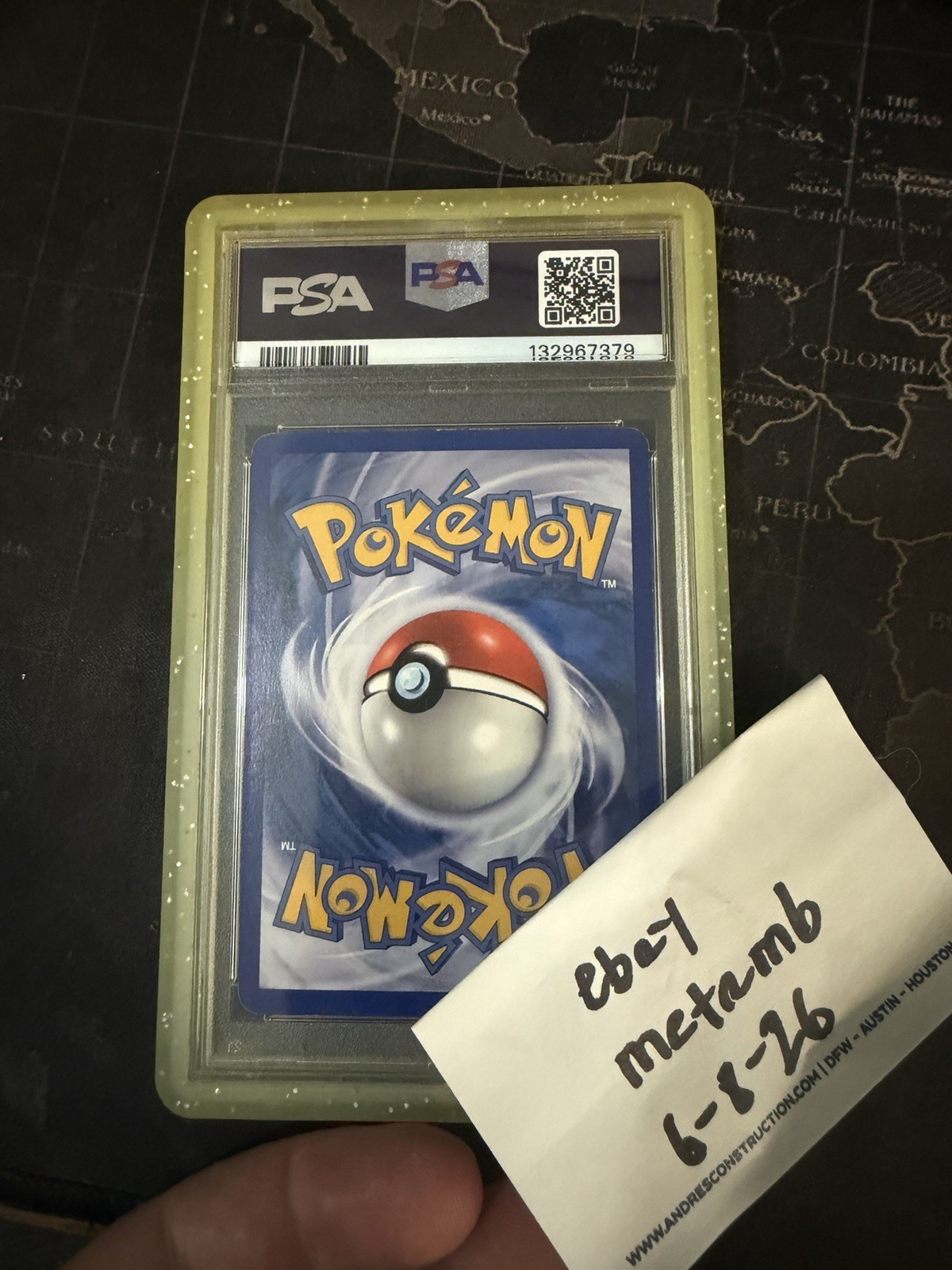 MYSTERY GRAB! 2005 Pokemon Gold Star Ex Delta Species #111 Groudon Holo PSA 5 view 4