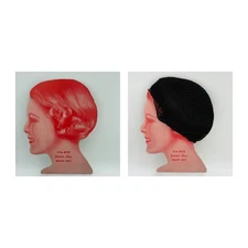 VTG Sta-Rite Ginnie-Lou Advertising Wave Net Display w/ 8 Orig Hair Nets