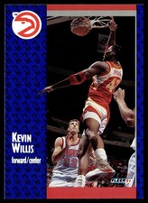 1991-92 Fleer Kevin Willis Atlanta Hawks #7