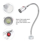 3W Flexible Gooseneck LED Lamp Work Desk Light Machine Tool