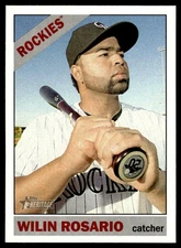 Wilin Rosario 2015 Topps Heritage #93 Colorado Rockies 26190 Baseball Card