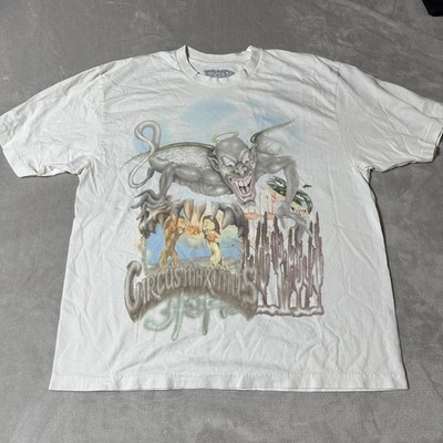 Travis Scott Shirt Mens 2XL White Circus Maximus Tour 2024 Graphic Rap Tee