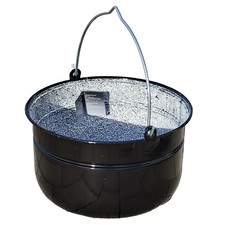 Kochtopf Emaille 14L Fischkocher Topf Gulasch Gulaschkessel Fischkessel