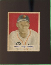 1949 Bowman #234 Truett Rip Sewell "VG/Ex" Condition or better