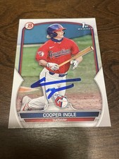 Cooper Ingle Ip Signed 1st Bowman Paper 2023 Bowman Draft Guardians GTP