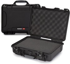 NANUK 910 Hard Case IP67 Waterproof Cubed Foam 14.3in x 11.1in x 4.7in Black