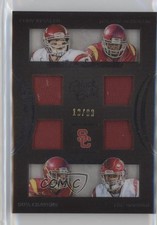 2016 Panini Black Gold Collegiate White 10/99 Nelson Agholor Su'a Cravens 0o9